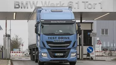 IVECO Stralis NP 400 testat de BMW în cadrul lanțului său logistic 12 bmw test iveco stralis np