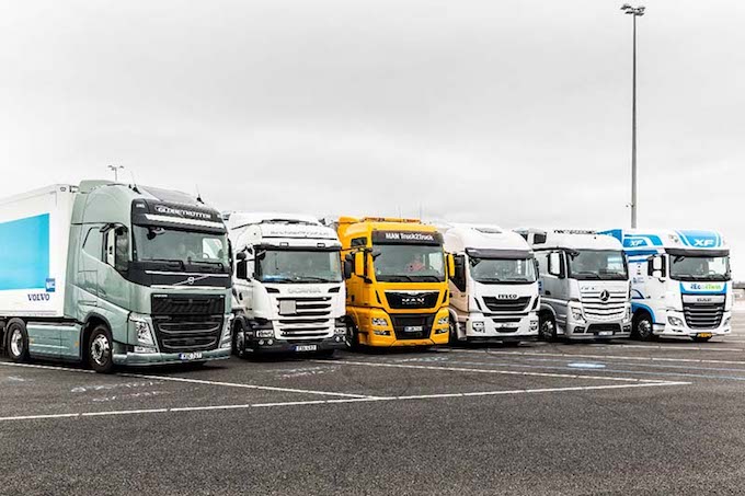 Conectarea în pluton a camioanelor de mărci diferite devine realitate în Europa