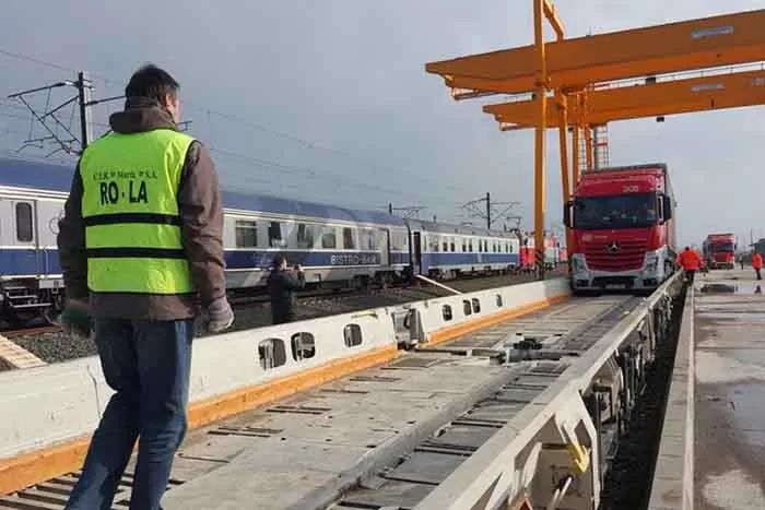 Manevră de resuscitare a transportul combinat din România