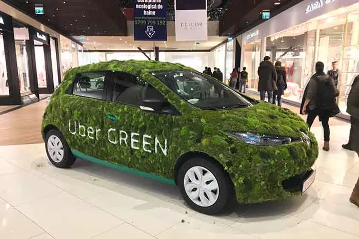 Uber a lansat serviciul de ridesharing 100% electric UberGREEN 1 image1