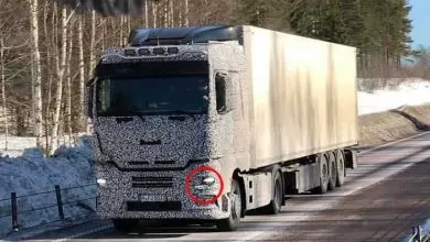 Camioane MAN camuflate surprinse în teste în nordul Europei