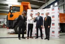 Primele 16 autobasculante Ford 4142D Euro VI livrate către CNAIR 