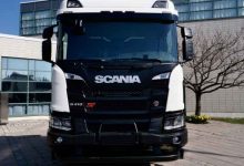 Scania XT disponibilă cu motorul OC13 alimentat cu gaz