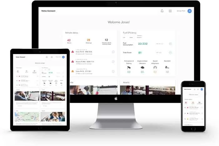 Noul serviciu digital Volvo Connect simplifică operațiunile zilnice