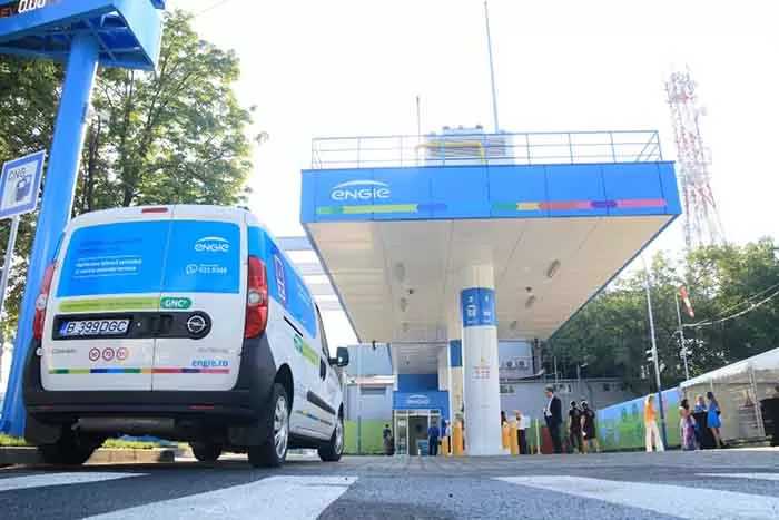 ENGIE a inaugurat prima sa stație de alimentare cu CNG pentru vehicule