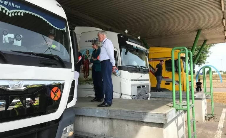 Eurodeputatul Wim van de Camp a participat la un control alături de ofițerii ILT