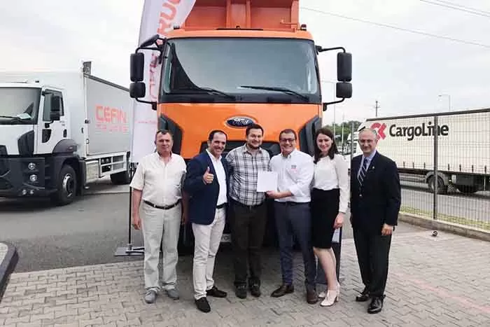 Selina Grup a achiziționat 4 basculante Ford 3542D 6X4 Euro VI