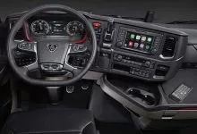 Noua generație de camioane Scania poate fi comandată cu Apple CarPlay 8 Noua generație de camioane Scania poate fi comandată cu Apple CarPlay