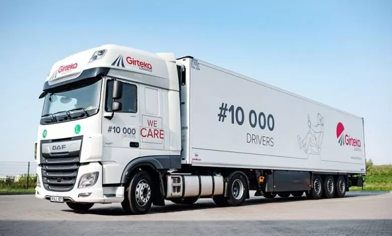 Girteka Logistics a ajuns la 10.000 de șoferi profesioniști angajați