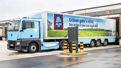 Aldi Süd operează un ansamblu frigorific de 40 de tone complet electric