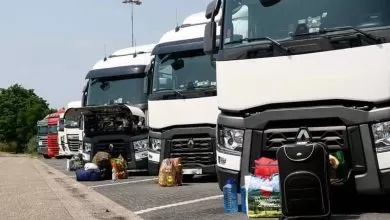 Şofer de camion român, salariu polonez, loc de muncă olandez