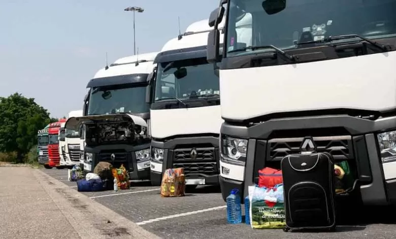 Şofer de camion român, salariu polonez, loc de muncă olandez