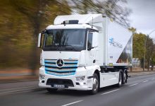 Camionul electric eActros testat de Edeka, Meyer-Logistik și TBS Transportbeton