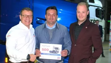 Elisa Expediții a achiziționat camionul Ford cu numărul 500 în România