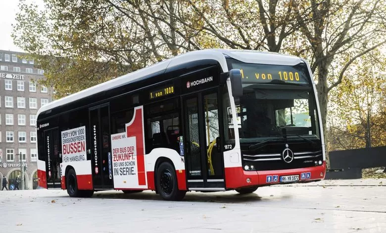 Primul autobuz eCitaro de serie livrat companiei de transport public din Hamburg 1 Primul autobuz eCitaro de serie livrat către compania de transport public din Hamburg