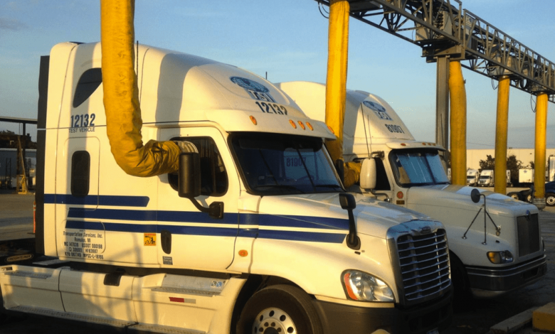 Parcări de camioane cu facilități pentru reducerea costurilor și a poluării