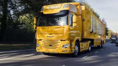 Jumbo livrează în sudul Olandei cu primul camion DAF CF Electric