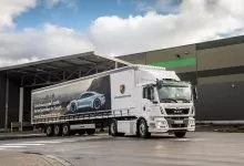 Porsche a achiziționat un camion electric MAN eTruck