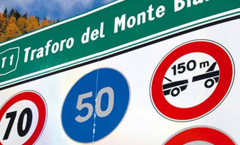 Taxele de trecere la tunelurile Mont Blanc și Frejus vor crește cu 2.73% în 2019