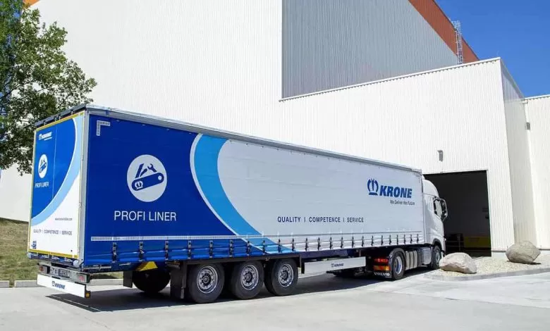 Noul sistem Safe Curtain de la Krone oferă mai multă siguranță în timpul transportului