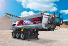 Semiremorca basculabilă Kögel Trucker Tipper cu volum de 24 mc va fi expusă la Bauma 2019