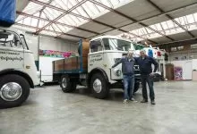 Cel mai vechi camion DAF care încă "muncește" este un A1600 și are peste 50 de ani
