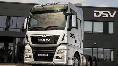 DSV operează 1.000 de camioane MAN în Marea Britanie