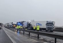 Accident în lanț pe autostrada M11 din Marea Britanie