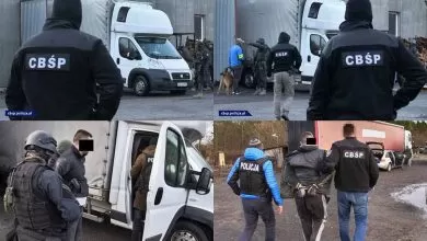 Poliția poloneză a destructurat o grupare internațională de crimă organizată