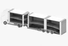 O nouă generație de semiremorci Kässbohrer pentru transport auto