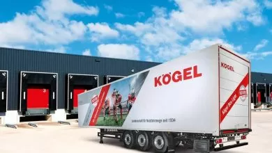 Kögel Box Light, o semiremorcă cu 3 axe fabricată din materiale ușoare