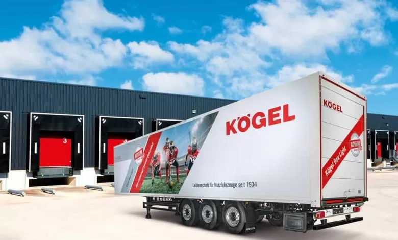 Kögel Box Light, o semiremorcă cu 3 axe fabricată din materiale ușoare