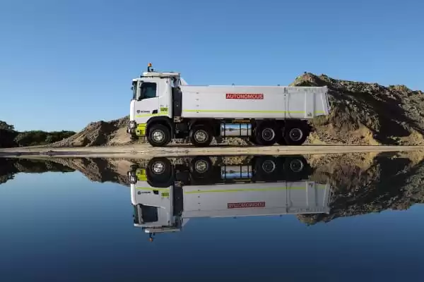 Scania testează camioane autonome alături de Rio Tinto în minele de sare din Australia