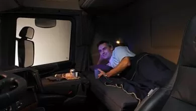 Spania a interzis efectuarea repausului săptămânal normal în cabină