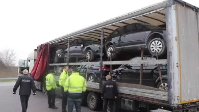 Control privind încălcarea legii rutiere, defecte tehnice și mersul cu supratonaj în Germania