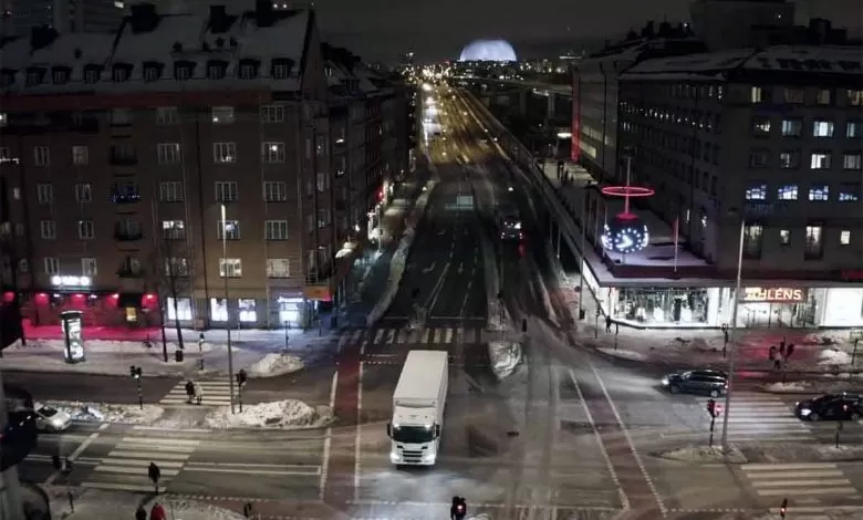 Distribuție nocturnă inteligentă în Stockholm cu Scania electric hibrid