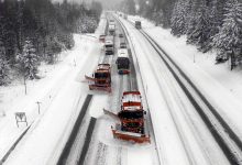 1.3 milioane de kilometri parcurși în trei săptămâni de plugurile de zăpadă în Austria