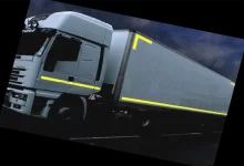 Semnalizare corespunzătoare în trafic utilizând banda reflectorizantă de contur Oralite