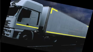 Semnalizare corespunzătoare în trafic utilizând banda reflectorizantă de contur Oralite