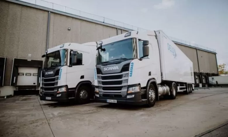 37 de camioane Scania cu LNG achiziționate de spaniolii de la Delgo
