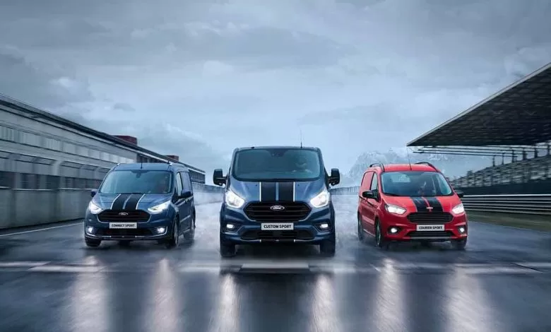 Gama Ford de vehicule comerciale este disponibilă și în versiunea Sport