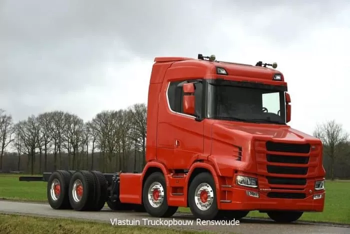 Scania S580 T, cel de-al 12-lea proiect special al olandezilor de la Vlastuin