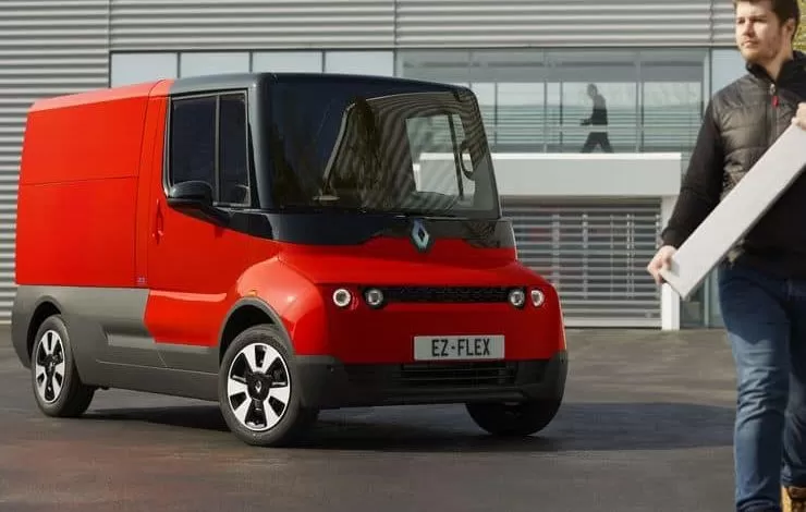 Renault a lansat utilitara electrică EZ-Flex 1 Renault a lansat utilitara electrică EZ-Flex
