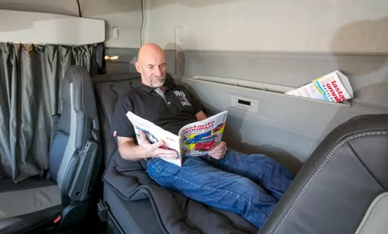 Prima amendă emisă în Spania pentru efectuarea repausului de 45 de ore în cabină