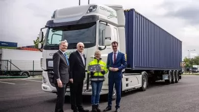 Rhenus Logistics din Germania a cumpărat două exemplare electrice DAF CF