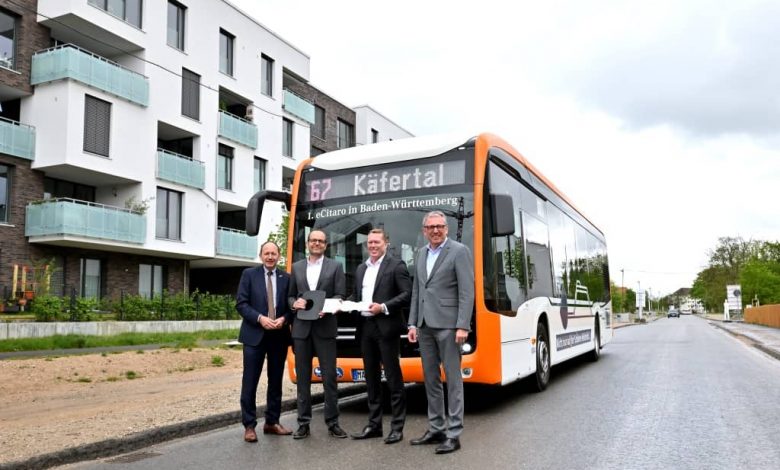 Mercedes‑Benz eCitaro ajunge în flota operatorului de transport local din Mannheim