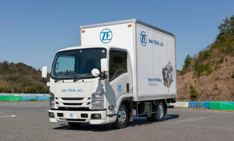 ZF a dezvoltat un sistem electric de propulsie pentru camioanele ușoare din Japonia