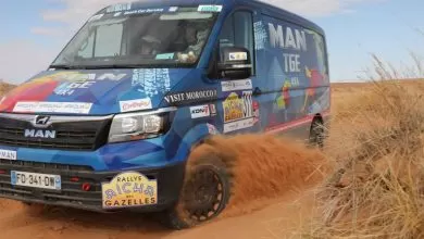 Un MAN TGE 4x4 termină Rally Aicha des Gazelles pe locul secund al clasei