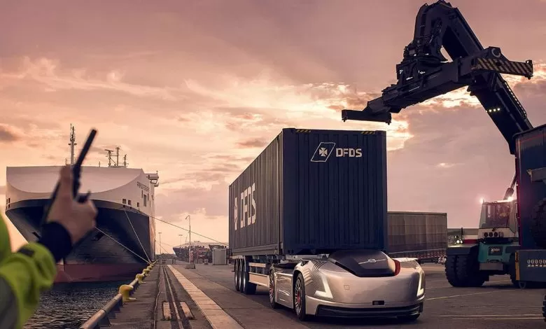 Camionul autonom Vera a început prima sa misiune de transport în portul Göteborg (VIDEO)
