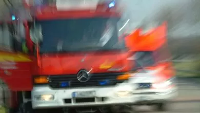 Accident stupid în parcarea de camioane Kraichgau Süd de pe autoastrada A6